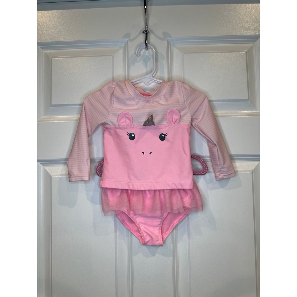 Carter Girls Swim Unicorn‎ Baithing Suit Size 12 Months